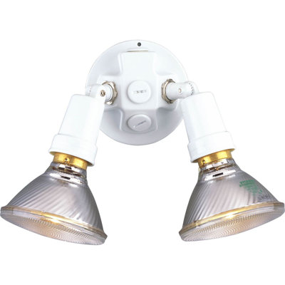 Lowe Swivel 150 Watt Outdoor Security Flood Light (Pack of 2)