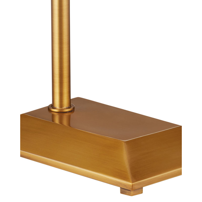 Autrand Brass Floor Lamp, Antique Brass