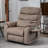 Lajuane Lay Flat Recliner in 74.8" Length, Dual Motor Power Lift Chair with Lumbar Pillow, Wireless Phone Charger & Cup Holder