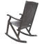 Chaise berçante simple Sequoia - Gris délavé