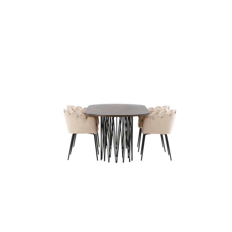 Harman 4 - Person Dining Set