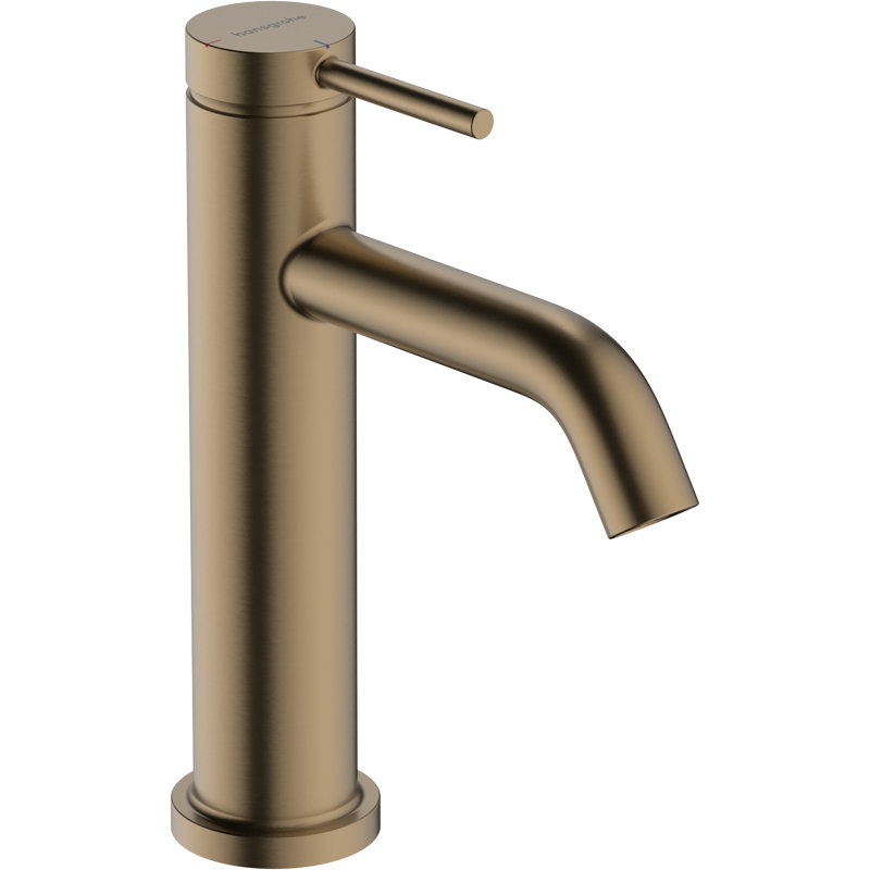 Robinet 110 à un trou avec drain escamotable hansgrohe Tecturis S, 1,2 gal / min, Nickel brossé