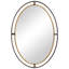 Miroir ouvert pour commode double