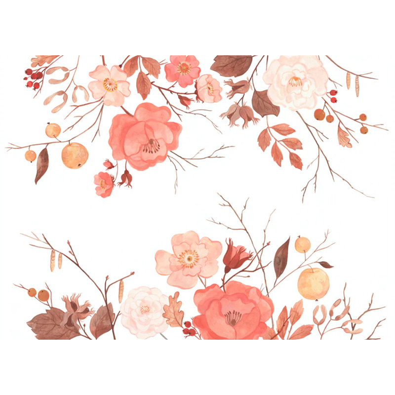 Floral Wallpaper by Kelsey Garrity Riley, Pre-Pasted