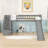 Farrokh Kids Twin Loft Bed-402405152