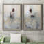 Beautiful Contemplation - ensemble de 2 reproductions d'art sur toile encadrées-1006900726-1006900727
