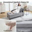 Chaise longue de rangement en velours Eastham-1395053786-1395031065