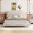 Upholstered Platform Altizer And Stylish Curve-shaped Design-236483865-236483871