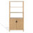 Jaylessa 5 Shelf Wood Bookcase
