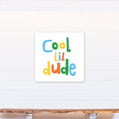 Malave Text & Numbers Canvas Art