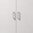 60" Height Simplistic Modern Double Door Storage Cabinet