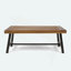 Table basse d'extérieur en bois d'acacia et fer-116542698-116542700