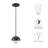 Eclipse Globe Pendant Light In Black-101991421