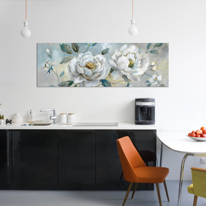 « darling duo », reproduction d’impression sur toile tendue, H 20 po x l 60 po x P 1,5 po, Toile tendue