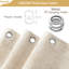 Rubiana Linen Shower Curtain