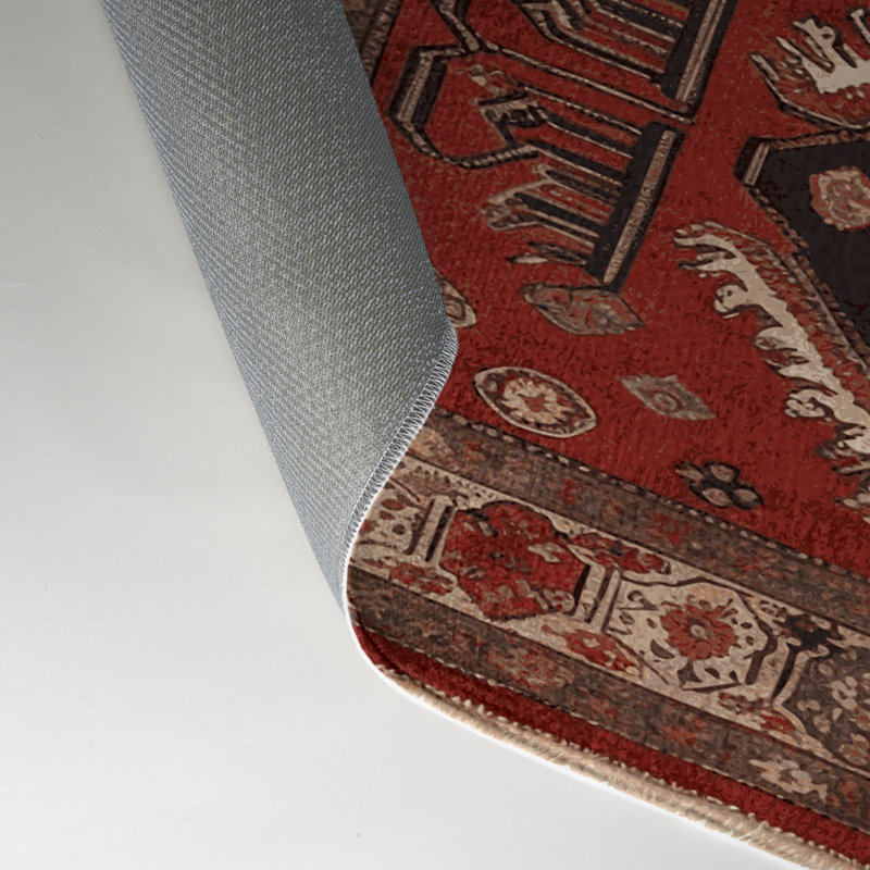Tapis turc intérieur et extérieur brun, Rectangle 9 pi x 12 pi