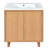 Mummert Free Standing Single Bathroom Vanity with Resin Top-787020789
