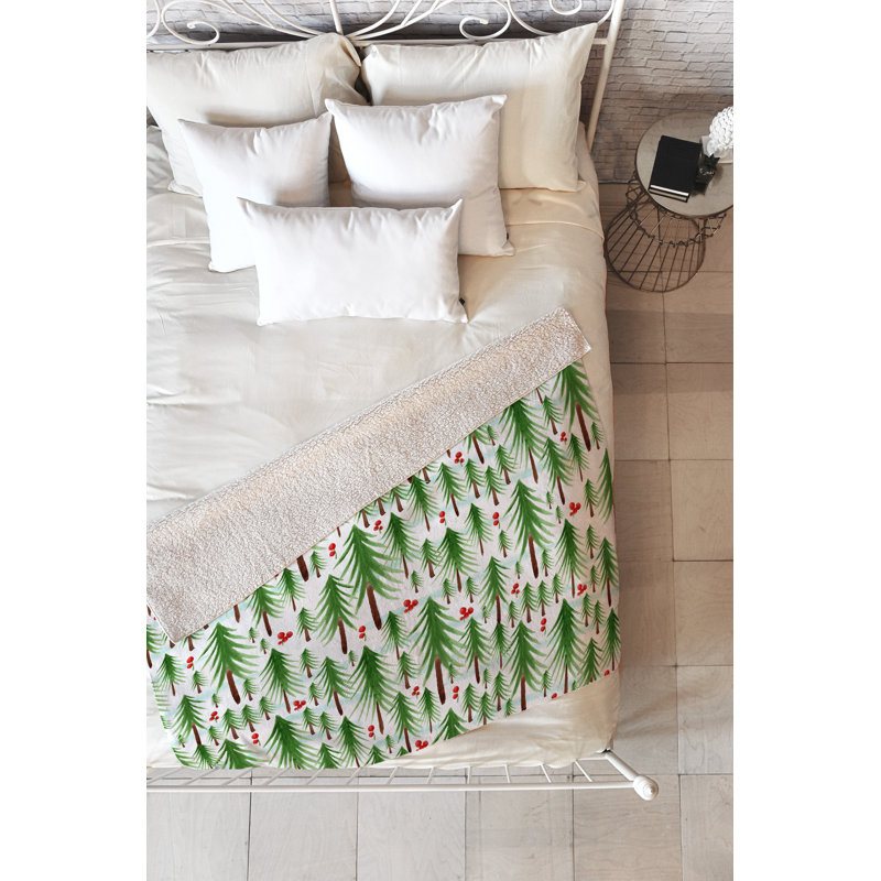 Hand Woven Throw Blanket, 60" W x 80" L