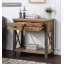 Callender 85cm Solid Wood Top Console Table