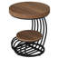 Table d'appoint Ondray, table de bout, table d'appoint, table d'appoint de salon, avec rangement-1896354985-1896354987