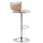 Tabouret de bar pivotant avec dossier Ginko-882844512-879315297