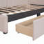 Lit de jour rembourré polyvalent avec rangement et fabrication robuste pour une vie confortable-1388323262