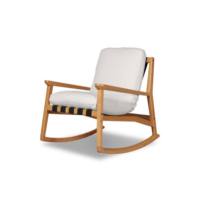 Chaise berçante Mid Century