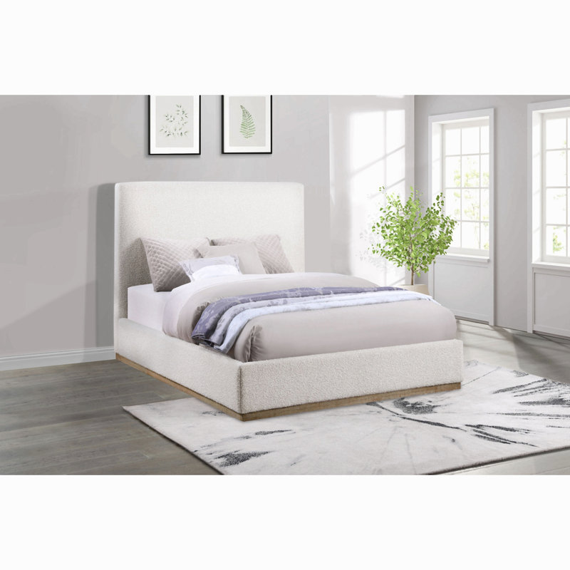 Othello Cream Platform Bed