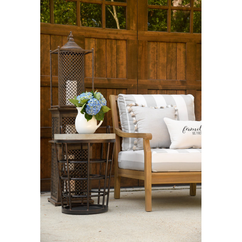 34.25'' H Metal Floor Lantern