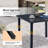 Hesson Square Outdoor Dining Table Yes , 37.8 " W 37.8 " D-1231853229