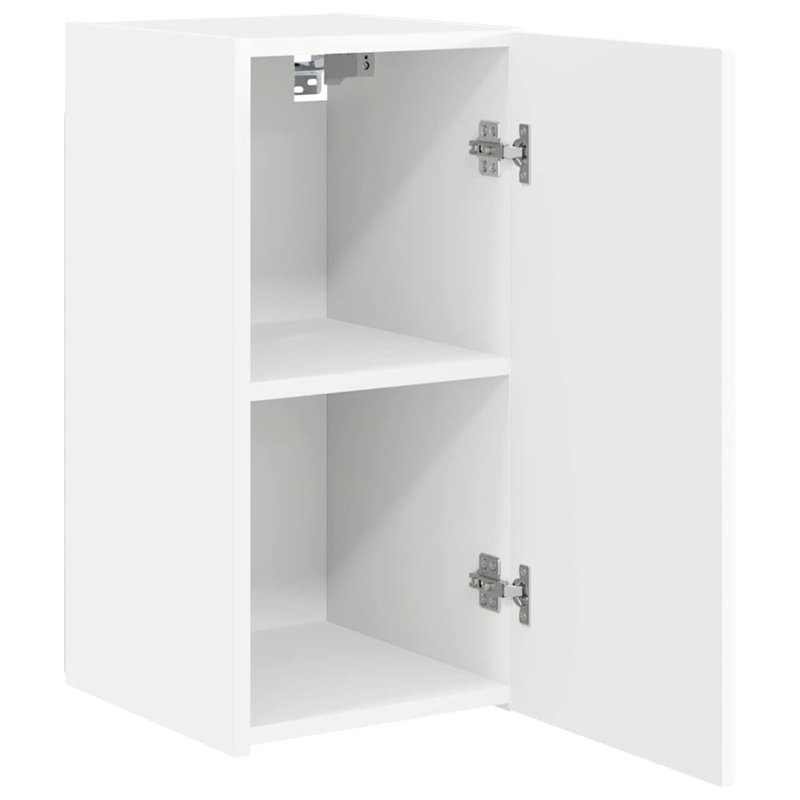 Unfinished TV Stand for TVs up to 24", 60cm H x 30cm L x 31cm W, White