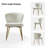 Euclid Modern Tufted Velvet Wingback Dining Chair-381621206