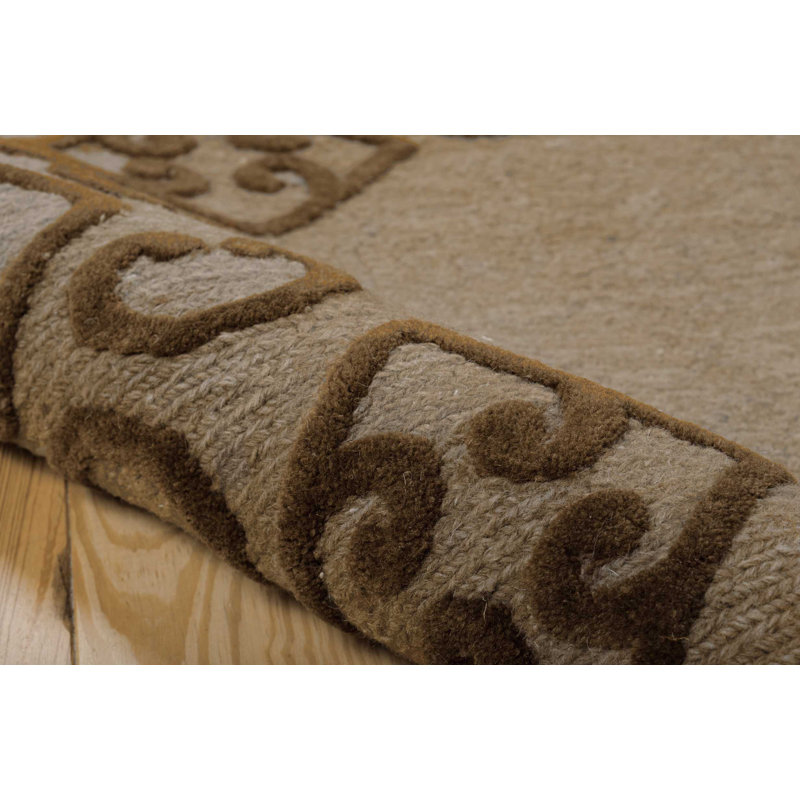 Veney Wool Abstract Indoor Rug, Rectangle 5'6" x 7'5"