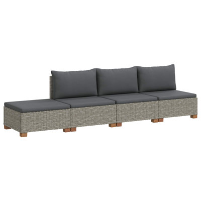 271cm Wide Patio Sectional Set