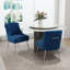 Chaise d'appoint rembourrée en velours Farr avec pieds argentés Farr-441903410