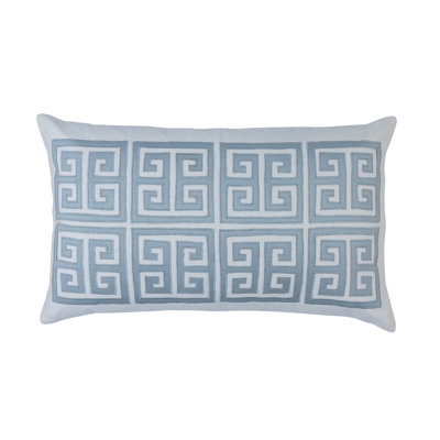 Guy Geometric Feather Throw Pillow