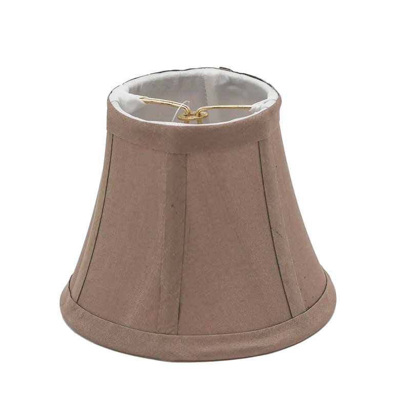 Abat-jour de lustre Dupioni Pure Silk, Taupe
