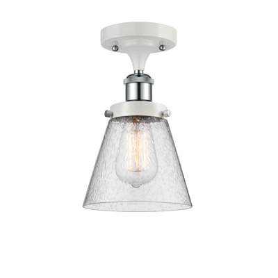 Plafonnier semi-encastré 1 lumière Wilmoth