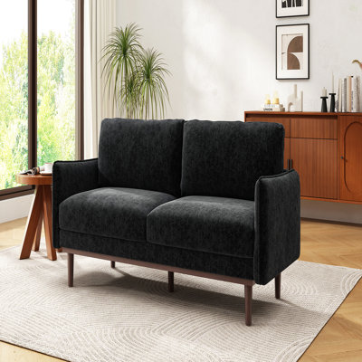 Modern Style Loveseat Sofa 75.75" Sofa Couch 2-Seater Sofa With Spacious Seating Area For Living Room