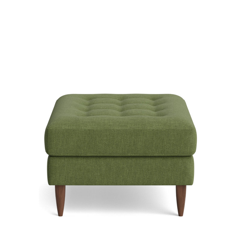 MCM Ottoman, Performance Weave - Basil