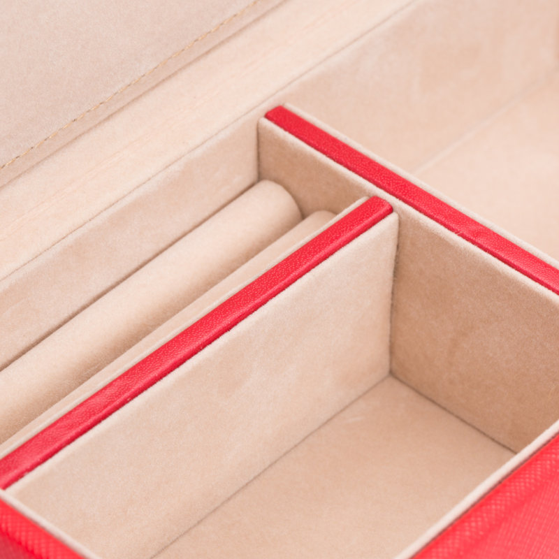 Heritage Jewelry Box, Red