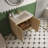 30-Inch Modern Bathroom Vanity with Sink, Light Natural Oak Double-Door Storage Cabinet, Adjustable Shelf, Soft Close, Family-Safe Rounded Design