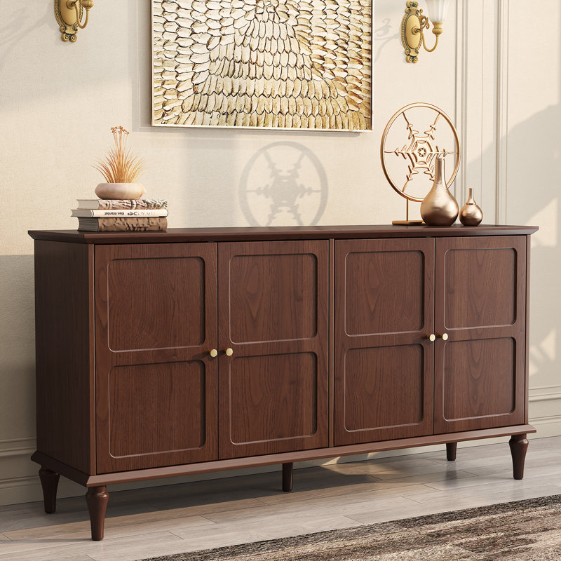 Armoire d'appoint l 57,87 po Gurbachan, Brun