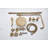9999-ORB Rain Shower System Set 2 Knobs Mixing 8 Inch Round Rainfall Shower Head With Handheld Spray Bathroom Shower Faucet-104979299