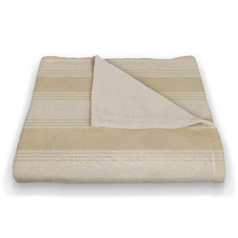 Hand Woven Throw Blanket, Yellow