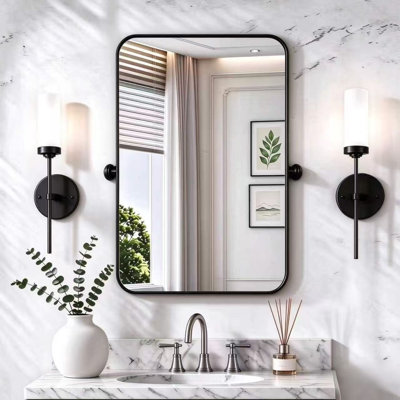 Shatterproof Aluminum Frame Bathroom Vanity Mirror