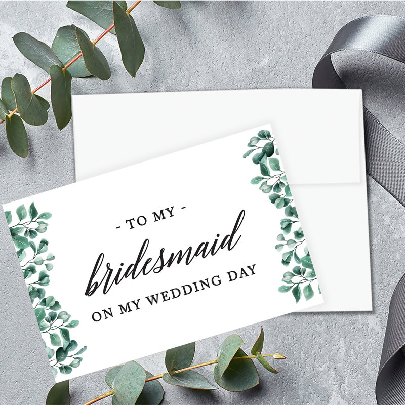 Ensemble de cartes-cadeaux de mariage avec enveloppes