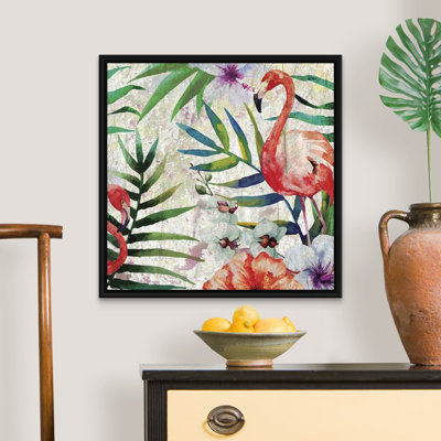 Reproduction d’art sur toile, "tropical Life II" par Kimberly Allen
