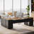 85.8" L-Shaped Executive Desk-120148033