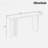 Console Table Modern Console Table With L-shaped Legs And Round Corners-910433273